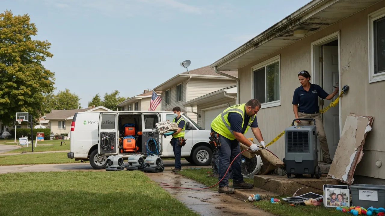 Water Damage Restoration in Pittsfield, PA near me